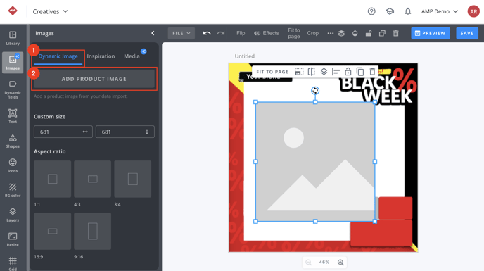 adding product images