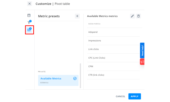 available_metrics_presets