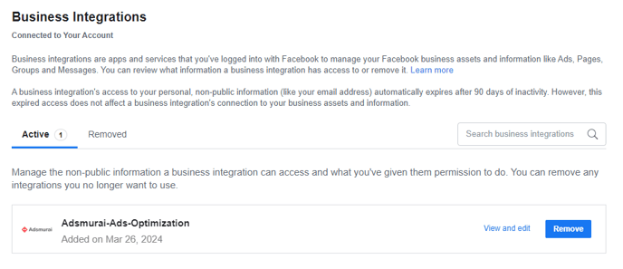 businessintegrationsfacebook